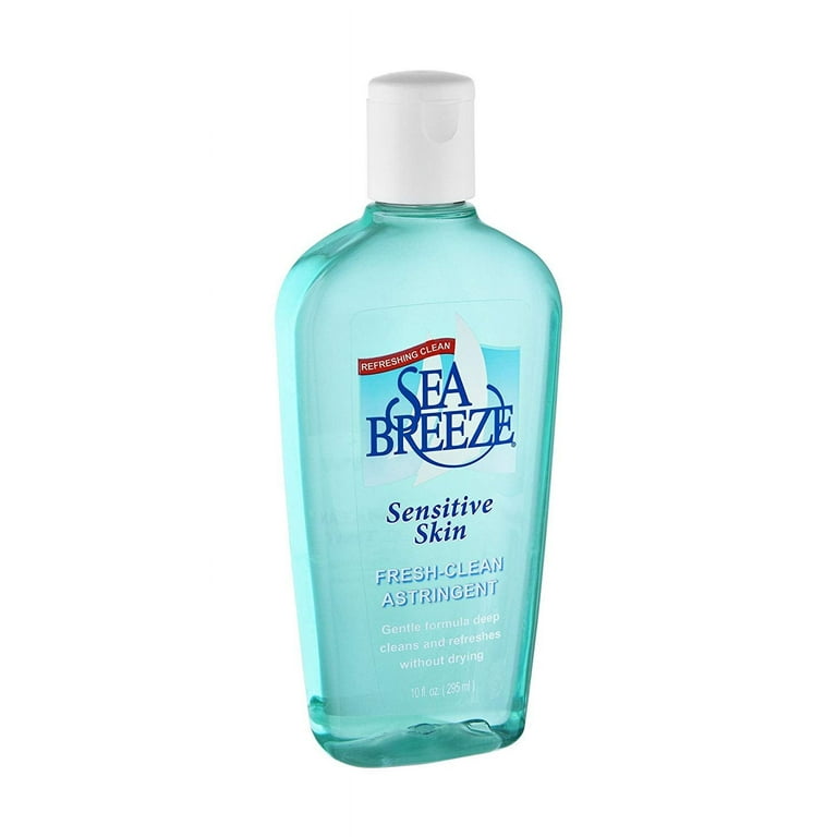 Sea Breeze Sensitive Skin Facial Astringent, Deep Cleansing