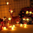 thumbnail image 3 of Navidad Led Luces De Cadena De Oso De Nieve De Navidad Luces De Decoración Del Hogar Para Jardines Terrazas Y Césped Methold HA043814-02, 3 of 6