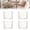 D, variant on 4 Pieces Clear Plastic Refrigerator Freezer Storage Bins, Each Size L, Can Be Used for Frozen Food, Meat and Vegetables.