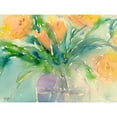 thumbnail image 3 of Dixon, Samuel 24x19 Black Modern Framed Museum Art Print Titled - Something Floral III, 3 of 5