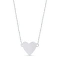 thumbnail image 2 of AFFY Love Heart Pendant Long Chocker Necklace For Women 14k Gold Over Sterling Silver, 2 of 7