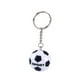 thumbnail image 1 of KAKOWELY Llavero con colgante de fútbol, simulación de fútbol, llavero conmemorativo del juego mundial, decoración (negro), 1 of 4