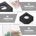 thumbnail image 4 of MasteelfCA 2Pcs Paper Clip Plastic Holders Creative Table Decorations Paperclip Holders, 4 of 7