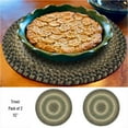 thumbnail image 4 of Pinecone Pot Holders Trivets 15" (Pack of 2) Jute Trivet Mat for Hot Pots and Pans, Potholders for Hot Dishes, Hot Pads, Hot Mats, Spoon Rest for Cooking and Baking (Green), 4 of 5