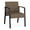 Castillo Quarry, variant on Waterfall Reception Waiting Room Healthcare Guest Chair / Black Steel / Black