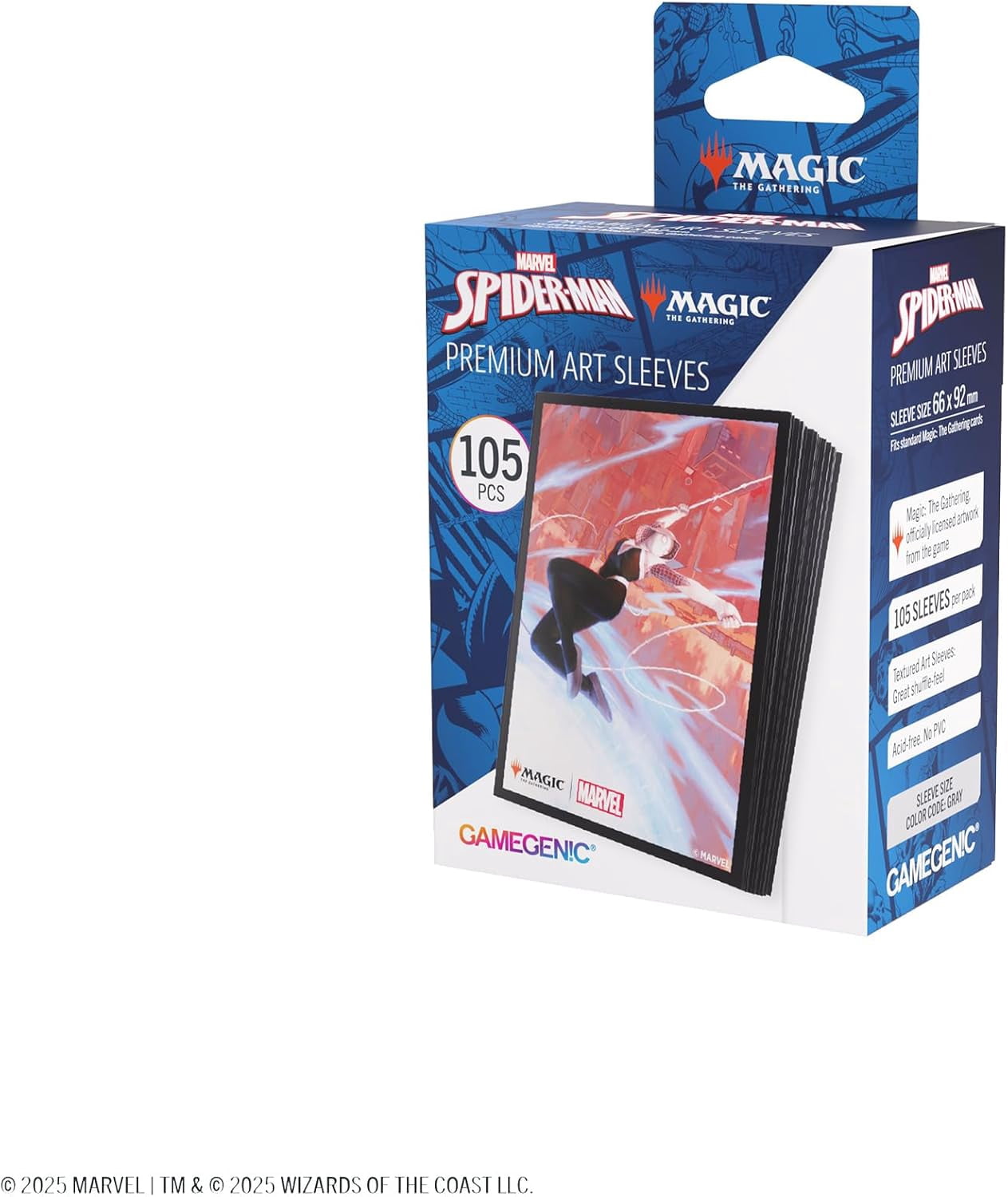 Magic: The Gathering Marvel's Spider-Man Premium Art Sleeves - Spider-Gwen