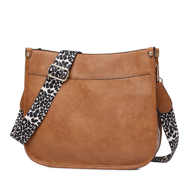 Sac à Bandoulière en Cuir PU Mode avec Sangle Réglable