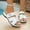 White, variant on Women Arch Support Slides Orthotic Walking Sandals Orthopedic Sandals Summer Plus Size Beach Wedge Shoes White 9.5(43)