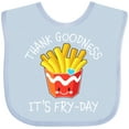 thumbnail image 3 of Inktastic Thank Goodness Its Fry-day- french fries Boys or Girls Baby Bib, 3 of 4