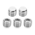 thumbnail image 1 of Unique Bargains M10x8mm Nylon Tip Grub Screw Hex Socket Head Cup Point Anti Slip Set Screws Internal Hex Drive Hardware 5 Pack, 1 of 5