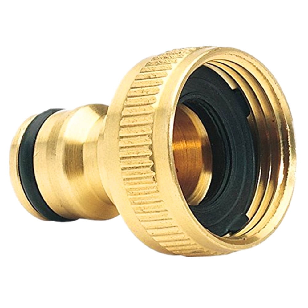5Pcs 3/4" Brass Garden Hose Tap to Water Pipe Adapter Connector Fitting Thread 