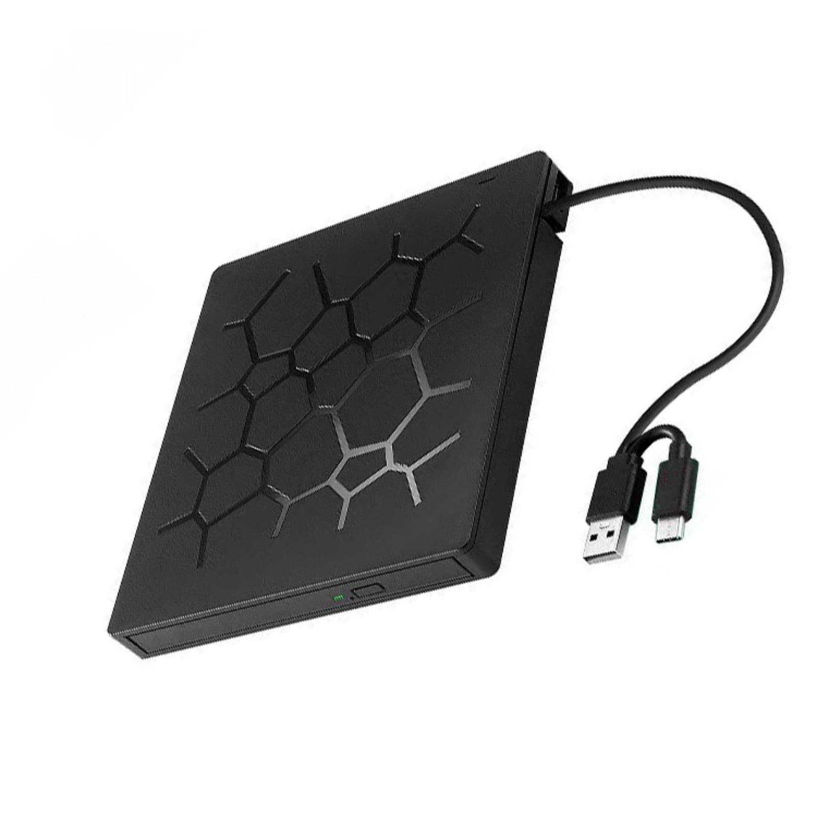 7 Port External Disc Drive USB3.0 Type C Disc Player Burning Compatibles Laptop Desktop Multiple Systems