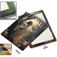 thumbnail image 3 of P&L Art Framed Canvas Wall Art - 16"x20" Calming Praying Jesus in Wooded Glow - Serene Faith Decor for Living Room Quiet Corner, 3 of 9
