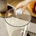 thumbnail image 2 of Deeceymbur Garbage Cans Transparent Acrylic Living Room Trash Can with Wake Up Feature for Kitchen Bathroom Suitable for Household Office Clear-S, 2 of 6