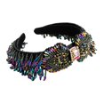 thumbnail image 4 of Diadema con diamantes de imitación, diadema ancha, banda para la cabeza para jinwen Diadema de diamantes de imitación, 4 of 7