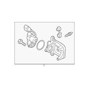 Genuine OE Audi Caliper - 8U0-615-403-B
