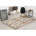 thumbnail image 2 of Rug Branch Modern Boho Rust Beige Indoor/ Outdoor Doormat Rug - 3x5, 2 of 8