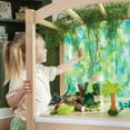 thumbnail image 5 of Guidecraft Kids' Sensory Table System and Canopy: Sand and Water Activity Table with Easy-to-Clean Bin, Arch and Chalkboard, 5 of 9