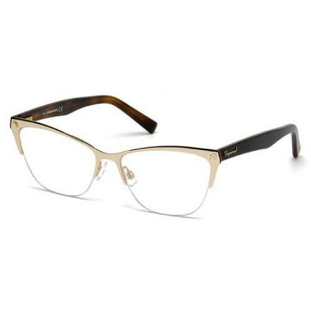 DSQUARED2 Eyeglasses DQ5183 033 Gold 55MM