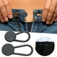 thumbnail image 7 of 1Pc Plastic Extenders for Jeans, Pants Waist Button Extender Fantastic Extender for All Trousers and Shirts for Men and Women No Sewing Instant Waistband Extension 1-1.4 Inches(Black1,0.6x0.3"), 7 of 7