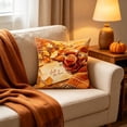 thumbnail image 6 of Halloween Sale Clearance!Fall Decor, Thanksgiving And Fall Pillow Covers 18x18 Inch Fall Pumpkin Maple Leaf Throw Pillowcase Case For Thanksgiving Pillow Rural Couch Sofa Bed Indoor Outdoor Decor, 6 of 6