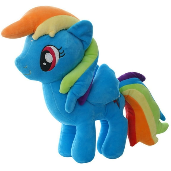 STEZYO 12-Inch Rainbow Dash Plush,Little Horse Collection Stuffed Friendship Movie Feature Character Plush Toys
