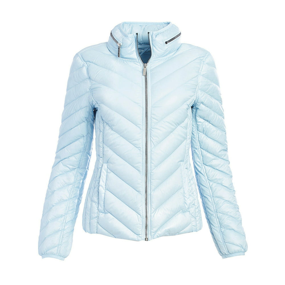 Michael Kors - Women's Sky Blue Michael Kors Jacket Packable Down