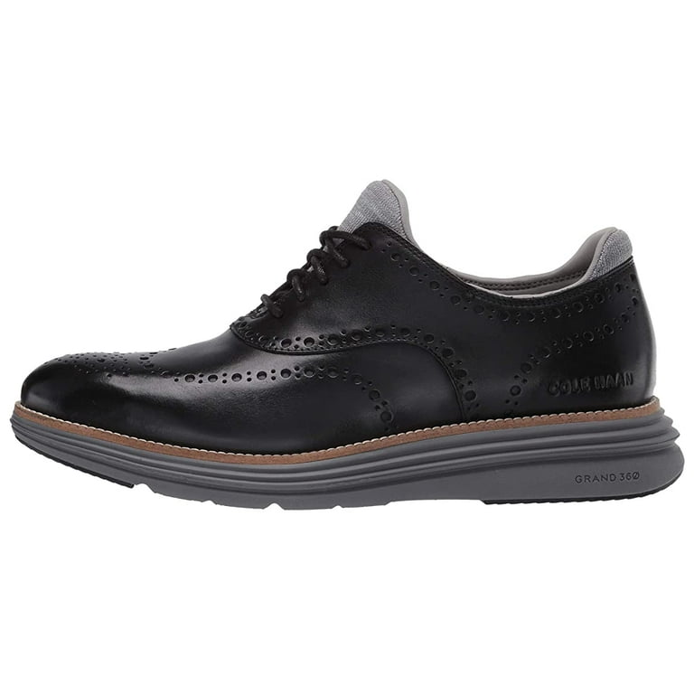 Cole Haan Original Grand Ultra Wing Ox Black Leather/Quiet Shade