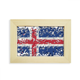 thumbnail image 1 of Drapeau de l'Islande Modèle Bureau Décorer Cadre Photo Image Art Peinture 5 X 7 Pouces, 1 of 3
