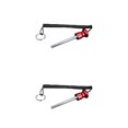 thumbnail image 2 of Transemion Universal Magnetic Weight Stack Pin for Versatile Fitness Training 10x105mm Red 2Set, 2 of 6