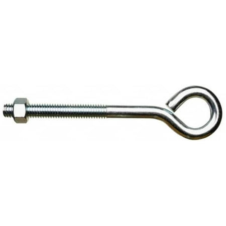 

Gibraltar 3/8-16 Zinc-Plated Finish Steel Wire Turned Closed Eye Bolt 2-1/2 Thread Length 1/2 ID x 1-5/32 OD 11-3/8 Shank Length