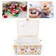 thumbnail image 5 of Caja De Almacenamiento De Costura, Cesta De Costura Sencilla, Fácil De Limpiar Con Bandeja De Plástico Desmontable Para El Hogar, Cafetería, Viajes Al Aire Libre, 5 of 7