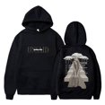 thumbnail image 2 of Jessica Baio 2025 Tournée Dates Chandails à Capuchon Cosplay Femmes Hommes Mode Manches Longues Chandails Molletonnés Pulls,L,Gris, 2 of 7