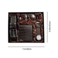 thumbnail image 2 of Men's Executive Gift Set: Watch, Leather Wallet, Belt, Shades, 2 of 5