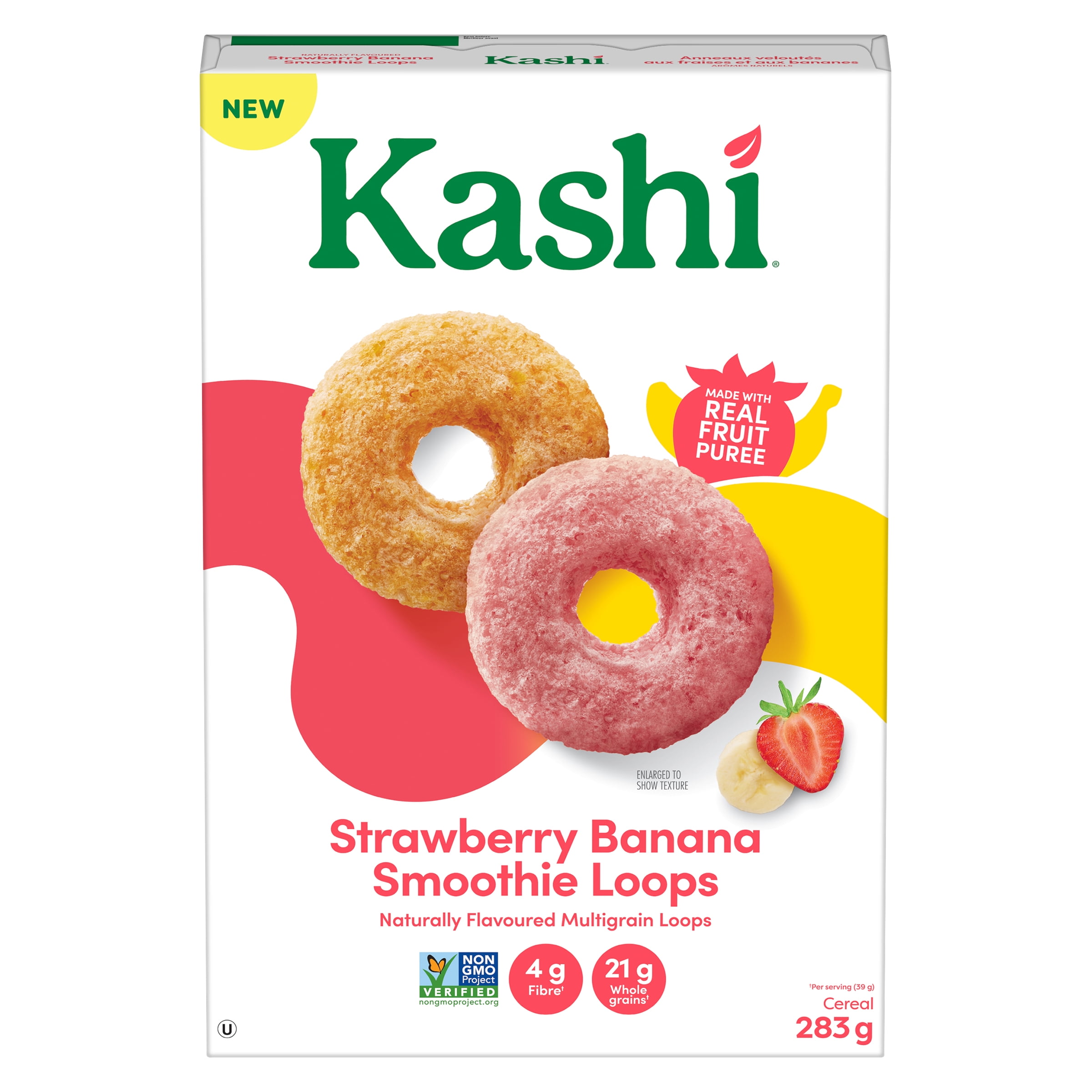 Kashi® Strawberry Banana Smoothie Loops Cereal 283g