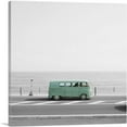 thumbnail image 1 of ARTCANVAS Blue Volkswagen Vintage Van Bus Canvas Art Print - Size: 18" x 18" (1.50" Deep), 1 of 9