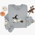 thumbnail image 6 of Jsaierl Halloween Sweatshirts for Women Plus Size Ghost Graphic Pullovers Trendy Loose Fit Crewneck Long Sleeve Sweater Tops Halloween Costumes, Sizes S-2XL, 6 of 6