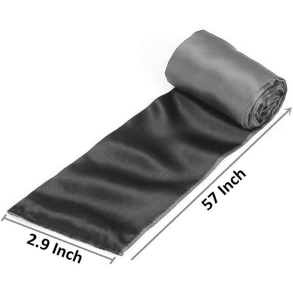 Satin Eye Mask Sleep Mask, Soft Smooth Blindfold, 57 In Long Adjustable To Tie Your Eyes