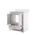 thumbnail image 3 of Dukes 30 in. W x 22 in. D White Single Bath Vanity and Cultured Marble Top, 3 of 6