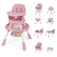 thumbnail image 1 of OLAKIDS 9 in 1 High Chair, Convertible Baby Highchair for Babies and Toddlers, Table and Chair Set Building Block Infant Dining Booster Seat, Kids Stool with Activity Children Play Kitchen, 1 of 9