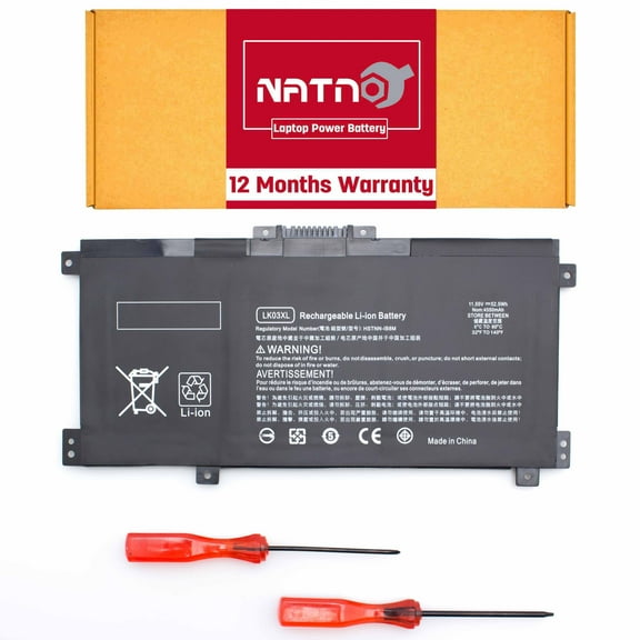 LK03XL Battery for HP Envy X360 Convertible 15-BP 15M-BP 15-BQ 15M-BQ 15M-CN 15M-CP 17-AE 17M-AE 17-BW 17M-BW 17-CE 17M-CE 17T-CE 17t-bw 15m-bp011dx bp012dx 916368-421 916814-855