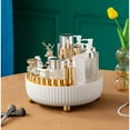 thumbnail image 4 of Perfume Organizer, 360°Rotating Round Makeup Organizer for Vanity,Bathroom,Kitchen,White Modern Lazy Susan Skincare Organizers,Dresser Organizer with Large Capacity for Your Jewelry,Lotions,Perfumes, 4 of 6