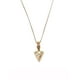 thumbnail image 1 of Collar con dije de oro laminado letra brillos V, 1 of 6