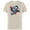 Natural, variant on Lilo & Stitch Techno Time Travel Earthbound - Short Sleeve Cotton T-Shirt for Adults - Customized-Royal Heather
