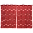thumbnail image 3 of Arkansas Razorbacks 100% Cotton, 63" Curtain Panels, Set of 2, 3 of 5