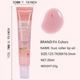 thumbnail image 3 of Lip Glosses Fruit Roller Lip Oil Moisturizing And Moisturizing Pearlescent Transparent Water Gloss Lip Glaze Lip Gloss Lip Gloss Lip Oil Pearlescent Fine And Temperature Control Colo, 3 of 9