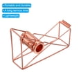thumbnail image 4 of Uxcell Desktop Tape Dispenser Metal Roll Tapes Cutter Rose Golden, 4 of 5