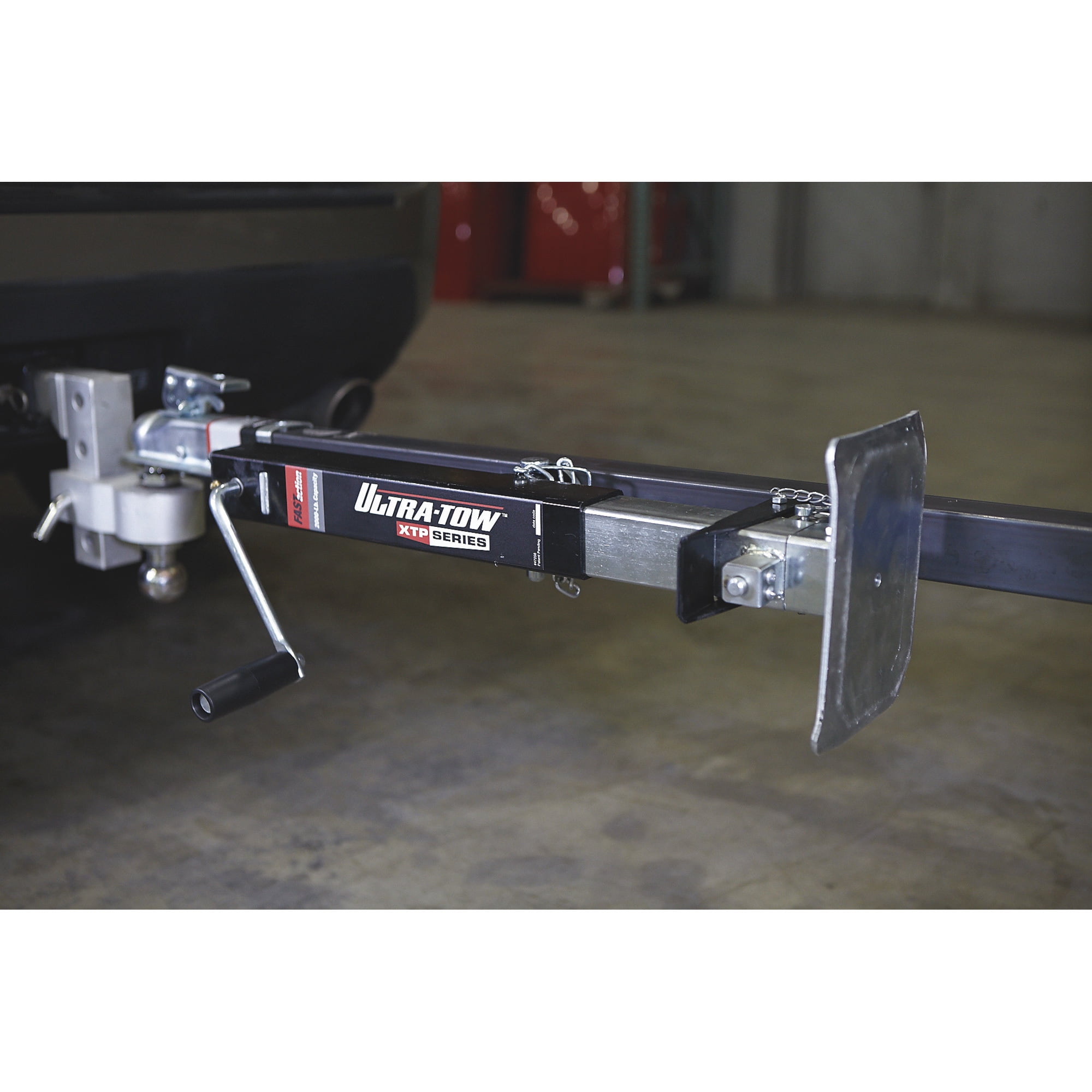 Ultra-Tow XTP Fast-Action Square Tube Trailer Jack, 2000-Lb., Sidewind, Tube Mount, Weld-On