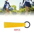 thumbnail image 6 of Kokiya 48 Pieces Cheerleader Name Tag Cheer Pom Tags for Sports Team Cheer Yellow, 6 of 9