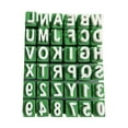 thumbnail image 1 of Kit de sellos de letras y números del alfabeto para hacer tarjetas, manualidades de bricolaje, números y letras Mayúscula, 1 of 9